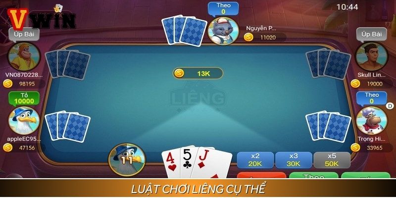 Cách chơi Liêng tại điểm cược đúng chuẩn
