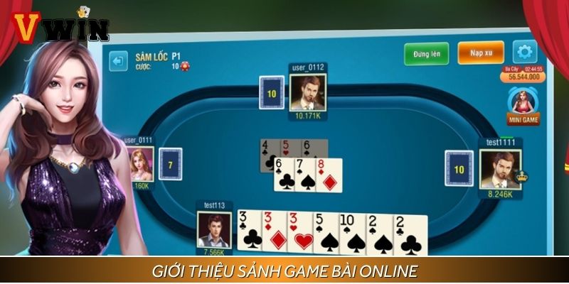 Giới thiệu sảnh game bài online siêu hot