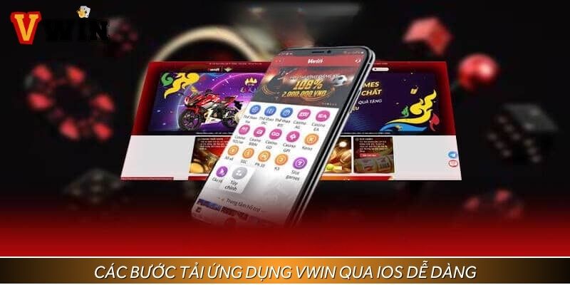 Hướng dẫn các bước tải app Vwin qua điện thoại iOS